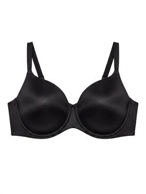 Everyday Smooth Black Underwire Bra
